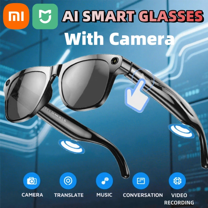 Xiaomi mijia smart glasses: capture every moment, effortlessly.